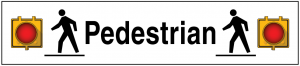 Trubicars pedestrian crosswalk
