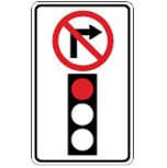 trubicars no right turn center lane