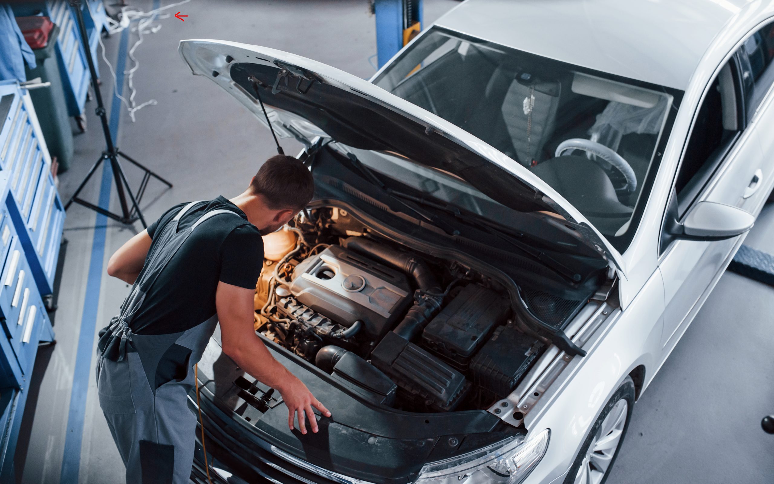 Car Repair under the hood