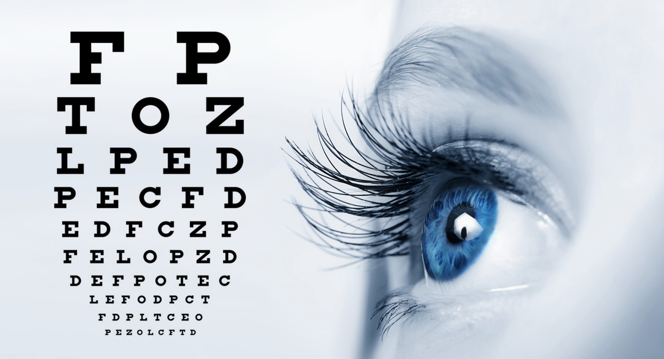 Eye chart and eye