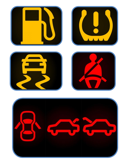 Car's Dashboard Symbols - Drivers Education