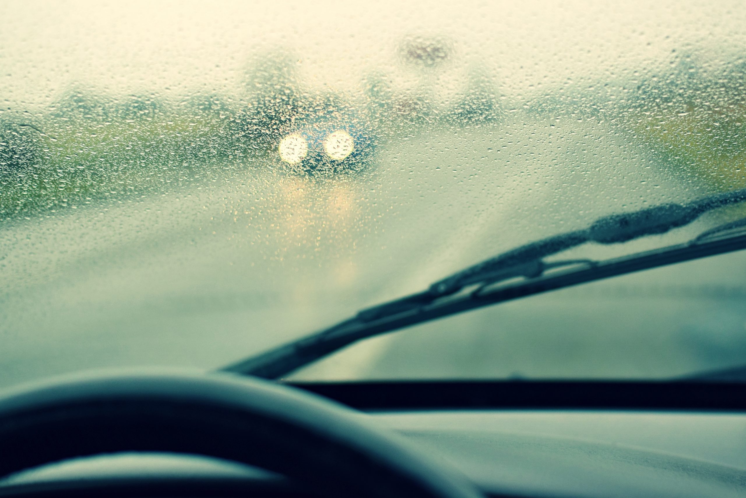driving in a rain