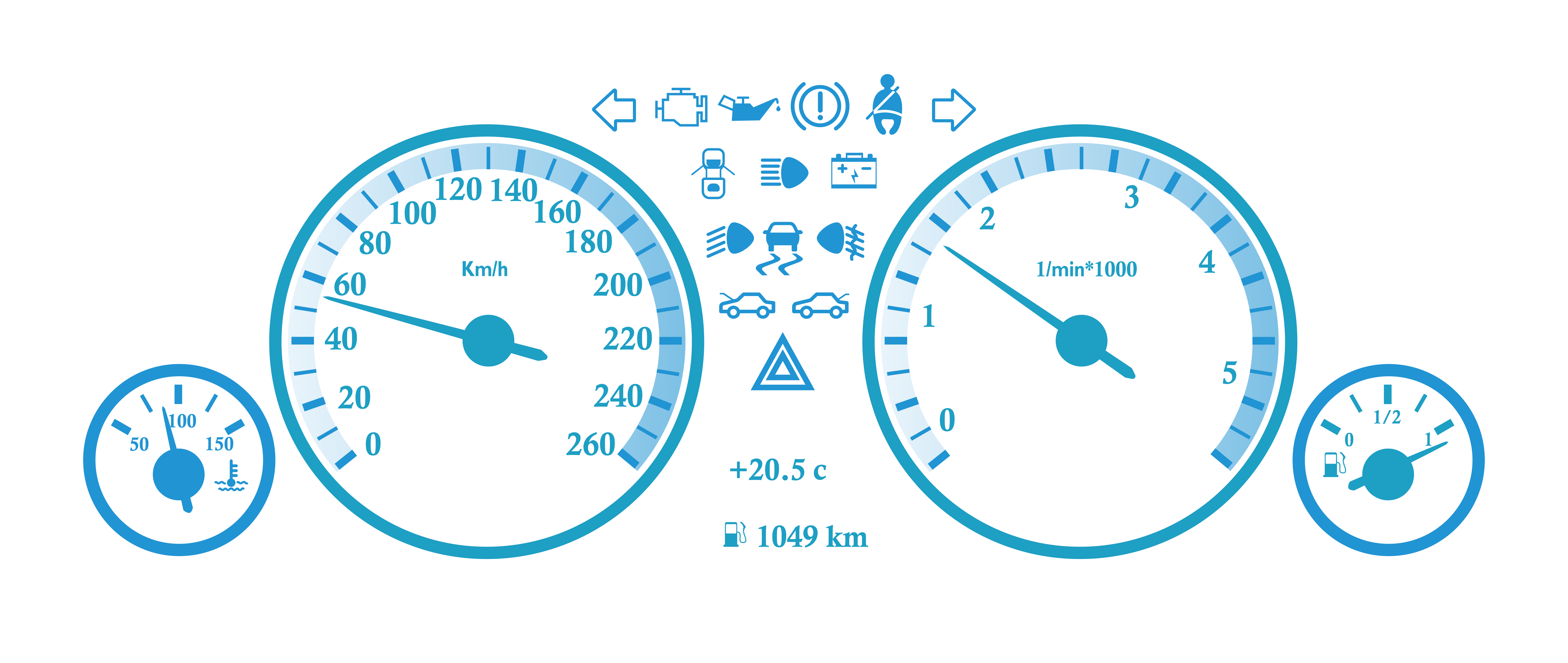 Dashboard of deals a car